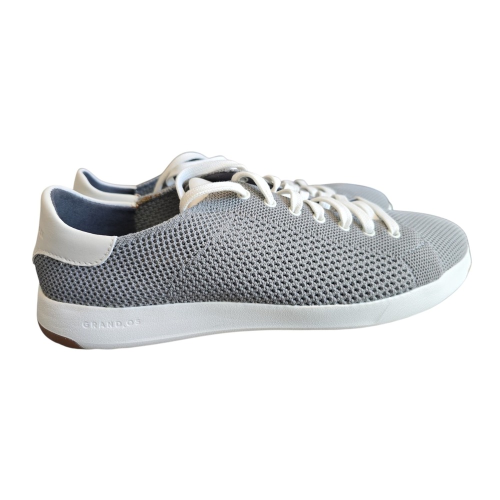 Cole Haan Men's GrandPro Tennis Stitchlite Knit Sneakers Grey Size 9.5 NEW